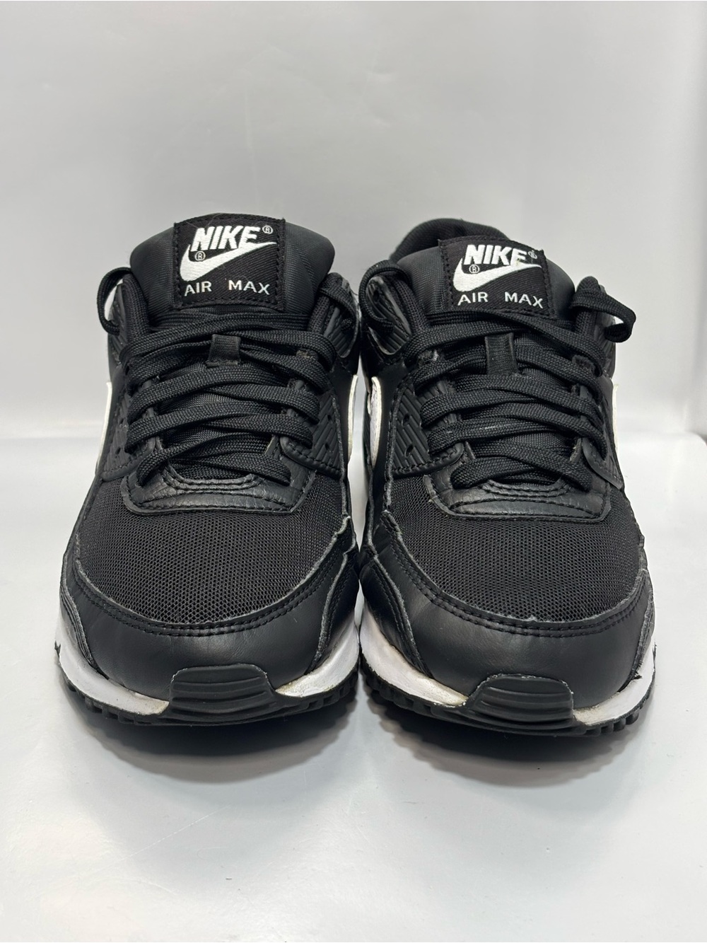 Women's Black & White Air Max Style Sneakers - Picture 7 of 16